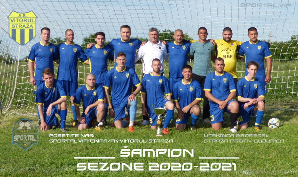 FK Viitorul-Straza Šampion Sezone 2020-2021