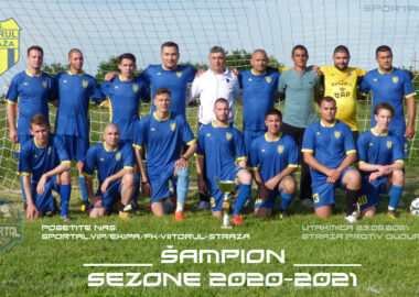 FK Viitorul-Straza Šampion Sezone 2020-2021